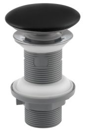 ISVEA klik-klak mosdólefolyó, 5/4“, 20-70mm, matt fekete kerámia fedéllel