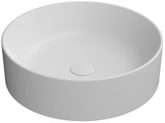 GSI KUBE X kerámiamosdó, átm.:45cm, matt fehér