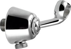 Kézi zuhanytartó falicsatlakozóval, króm SUP4B Sapho