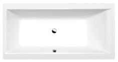 POLYSAN CLEO kád, 150x75x48cm, matt fehér