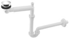 BRUCKNER URBINO mosdó szifon, 1'1/4, átm:32mm, fehér