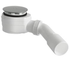 BRUCKNER zuhanytálca szifon, 60mm, DN40/50, INOX