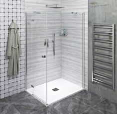 FORTIS LINE szögletes zuhanykabin 800x1100mm, balos