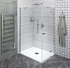 FORTIS LINE szögletes zuhanykabin 900x1100mm, jobbos