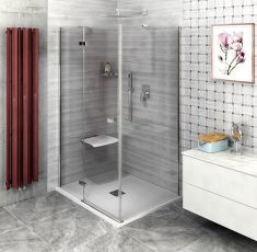 FORTIS LINE szögletes zuhanykabin 1200x1200mm, sarokbelépős, balos