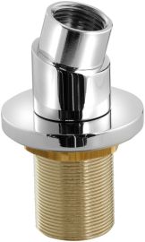 kádperemre szerelhető persely adapterrel króm