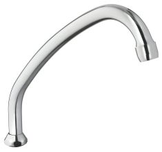 AQUALINE kifolyócső, 195mm, typ-J, króm