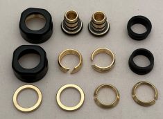 Szorító gyűrű fekete CP5115BS-hez