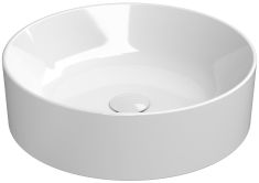 GSI KUBE X kerámiamosdó, pultra helyezhető, átm:45cm, ExtraGlaze