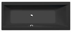 POLYSAN CLEO kád, 170x70x48cm, matt fekete