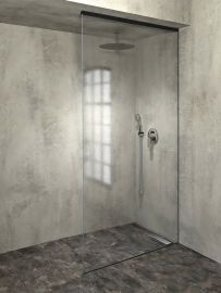 POLYSAN ARCHITEX LINE beépítési szett padlóhoz, falhoz, plafonhoz, max:1200mm, matt fekete