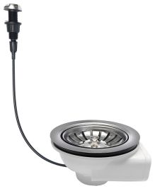 mosogató bovdenes lefolyótálka, 1"1/2