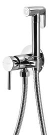 AQUALINE falba süllyesztett csaptelep bidézuhannyal, gégecsővel, króm