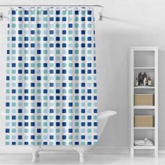 AQUALINE zuhanyfüggöny, 180x180cm