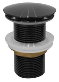 AURUM klik-klak mosdólefolyó, 5/4“, click-clack, antracit