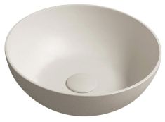 FORMIGO betonmosdó, átm:39x14cm, homok