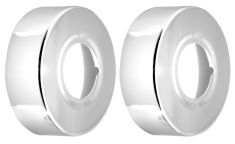 Rozetta, 1 pár, 60/24mm, 20mm, króm