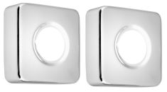 Rozetta, 1 pár, 59/25mm, 20mm, króm