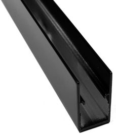 SIGMA SIMPLY BLACK tartalék falprofil matt fekete