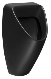 BRUCKNER SCHWARN piszoár, hátsó bekötéssel, alsó kivezetéssel, matt fekete