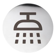 BEMETA HOME piktogram: zuhanyzó, 75x75x2mm, polírozott (111054004)