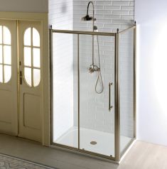 ANTIQUE szögletes zuhanykabin 1200x1000mm, balos/jobbos