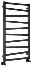 ZIG fürdőszobai radiátor, 600x1096mm, 406W, matt fekete
