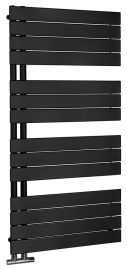 AQUALINE MILI fürdőszobai radiátor, 600x1222mm, matt fekete