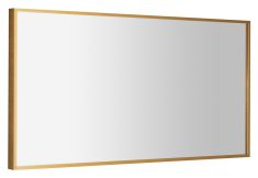 AROWANA keretes tükör, 1000x500mm, matt arany