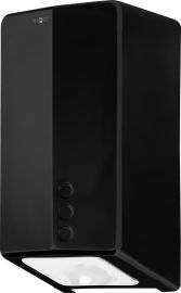 NOFER érintésmentes elektromos kézszárító, 220-240V, 800W, 164x327x151mm, lézer szenzor, fekete lesk