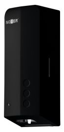 NOFER fali szappanadagoló, 1000ml, fekete, rozsdamentes acél