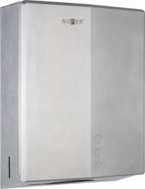 NOFER fali papíradagoló, matt rozsdamentes acél