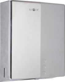 NOFER fali papíradagoló, fényes rozsdamentes acél