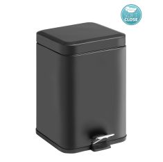ARGENTA Soft Close szemetes, 5l, matt fekete