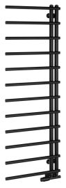 JUSTINA fürdőszobai radiátor, 500x1510 mm, matt fekete