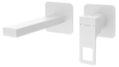 FORATA falbaépíthető csaptelep, matt fehér