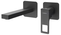 FORATA falbaépíthető csaptelep, matt fekete