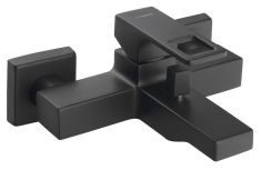 FORATA fali kádtöltő csaptelep, matt fekete