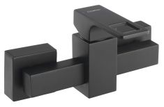 FORATA fali zuhanycsaptelep, matt fekete