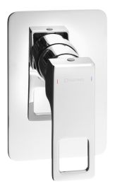 FORATA falbaépíthető csaptelep, 1 irányú, króm