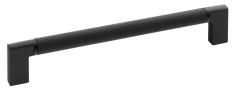 bútor fogantyú, 160mm, matt fekete