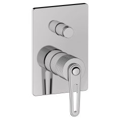 BEBÉ falbaépíthető csaptelep, 2 irányú, króm