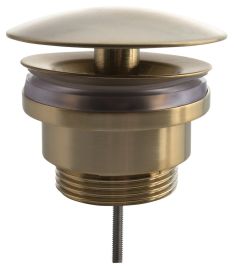 SILFRA nem zárható klik-klak lefolyó, 5/4“, matt arany