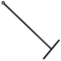 AQUALINE vízlehúzó padlóra, 300x890mm, fekete