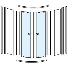 Sklo pro HLS900Y, pohyblivá část
