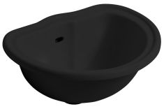 KERASAN RETRO kerámiamosdó, 50x41cm, matt fekete