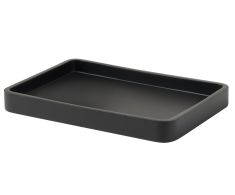 BRENDA tálca, matt fekete