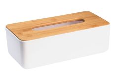 AQUALINE SNOW papíradagoló, fehér/bambusz