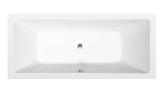 POLYSAN KRYSTA akril kád, 180x80x39cm, matt fehér