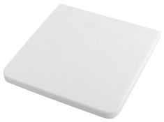 ABELINE rockstone polc, 125mm, matt fehér